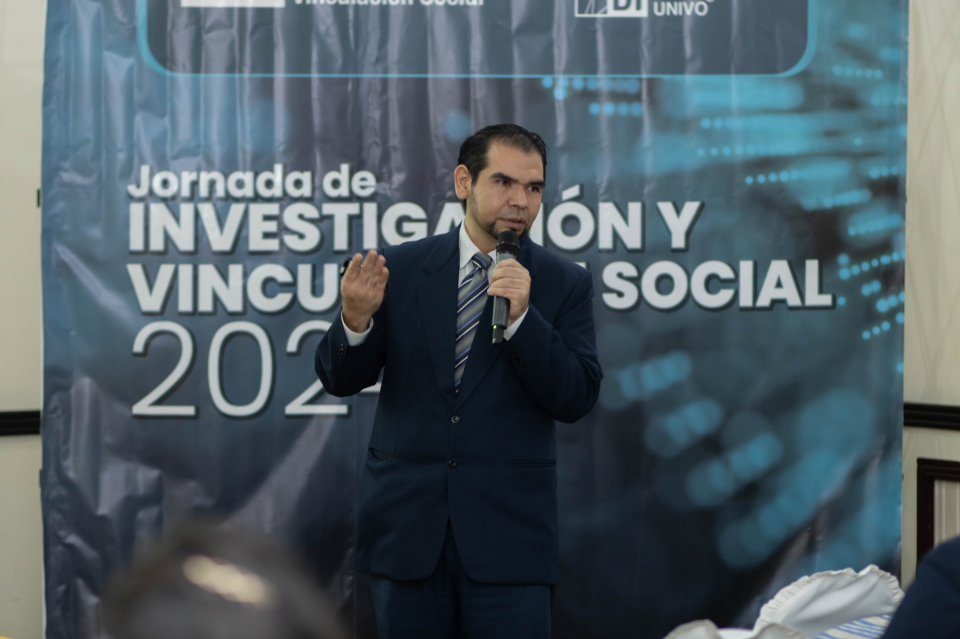 Jornada de Investigación y Vinculación Social 2024 UNIVO.